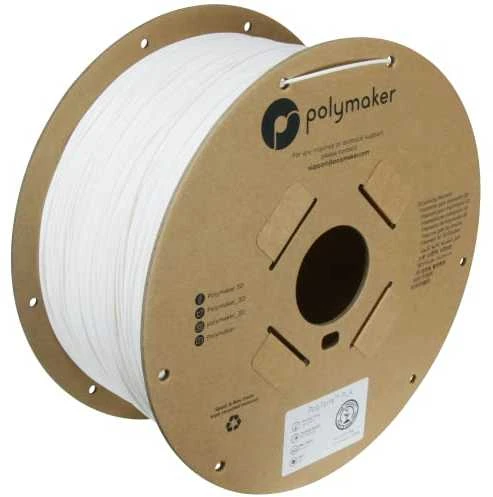 Polymaker PolyTerra PLA 3kg balta ritė