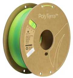 Polymaker Filamento Polimaker PolyLite Šviečiantis PLA 1.75mm 1kg - Rainbow