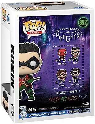 FUNKO POP! Vinilinė figūrėlė: Gotham Knights – Robin, 9 cm