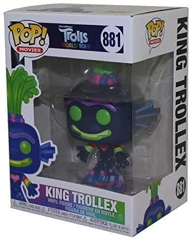 Figūrėlė Funko POP! Movies: Trolls World Tour - King Trollex
