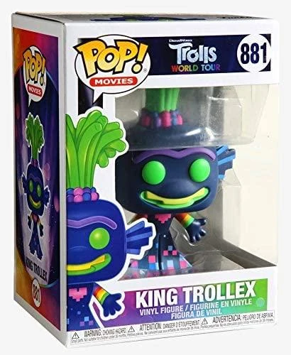 Figūrėlė Funko POP! Movies: Trolls World Tour - King Trollex
