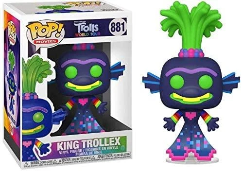 Figūrėlė Funko POP! Movies: Trolls World Tour - King Trollex