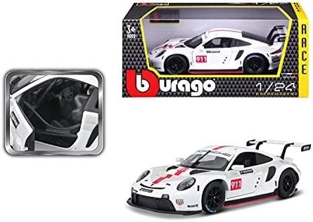 BBURAGO 1:24 automodelis Race Porsche 911 RSR, 18-28013