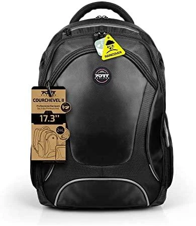PORT DESIGNS | Courchevel | Tinka iki 17.3 " | Backpack | Shoulder strap | Juodas