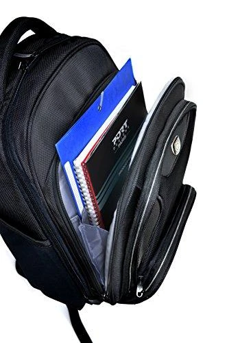 Port Designs Manhattan Tinka iki 17.3 ", Juodas, Shoulder strap, Backpack,