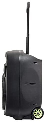 Ibiza Sound PORT15VHF-MKII NEŠIOJAMA GARSO SISTEMA SU AKUMULIATORIUMI + 2X VHF BELAIDŽIAI MIKROFONAI, USB/SD/AUX/BLUETOOTH, 15′′/38CM