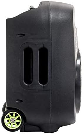 Ibiza Sound PORT15VHF-MKII NEŠIOJAMA GARSO SISTEMA SU AKUMULIATORIUMI + 2X VHF BELAIDŽIAI MIKROFONAI, USB/SD/AUX/BLUETOOTH, 15′′/38CM