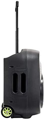 Ibiza Sound PORT15VHF-MKII NEŠIOJAMA GARSO SISTEMA SU AKUMULIATORIUMI + 2X VHF BELAIDŽIAI MIKROFONAI, USB/SD/AUX/BLUETOOTH, 15′′/38CM