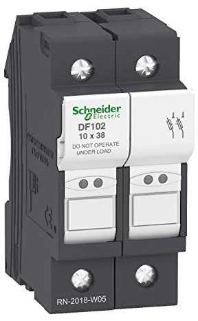 „Schneider“ saugiklių jungiklis 10x38 mm 32A 2P (DF102)