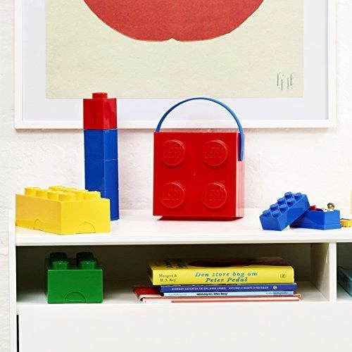 Room Copenhagen LEGO dėžutė su rankena Raudona