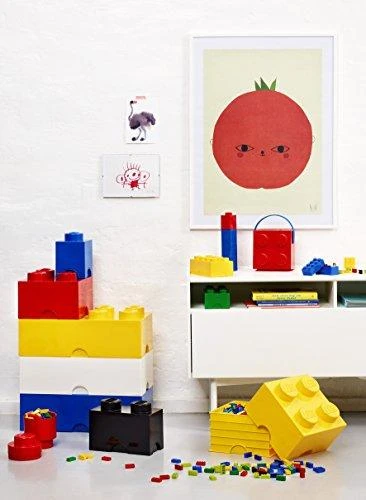 Room Copenhagen LEGO dėžutė su rankena Raudona