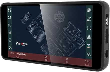 Portkeys PT5 II 5 Inch 4K HDMI Jutiklinis ekranas Monitorius