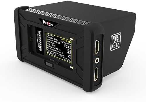 Portkeys PT5 II 5 Inch 4K HDMI Jutiklinis ekranas Monitorius