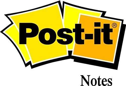 Lipnūs lapeliai Post-it Ultra kubas, 76 x 76 mm, 450 lapelių, įvairios spalvos