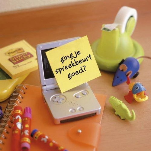 3M Lipnūs lapeliai Post-it Akvarelė kubas, 76 x 76 mm, 450 lapelių, įvairios spalvos
