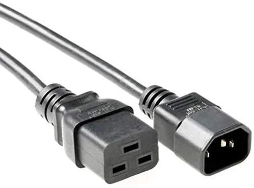 Kabelis zasilający MicroConnect Power Cord C19-C14 1m Juodas