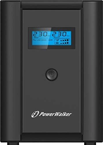POWERWALK VI 1200 SHL FR Power Walker UPS Line-Interactive 1200VA 2x 230V PL,2x IEC C13,RJ11/RJ45,USB,LCD