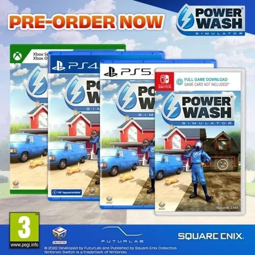 Square Enix Powerwash Simulator PS4