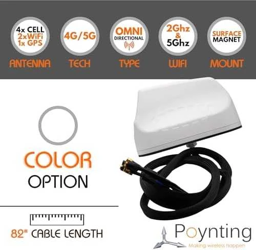 7in1 Poynting MIMO-3-17 LTE GPS automobilio antena
