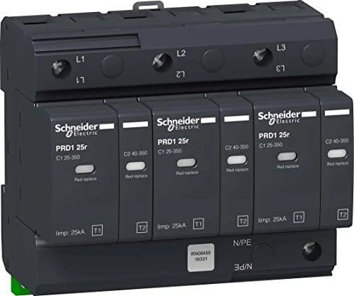 Schneider Viršįtampių apsauga PRD1 25R 3P 25KA su signalu (16331)