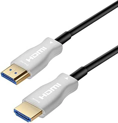 HDMI kabelis su sidabrinėmis jungtimis