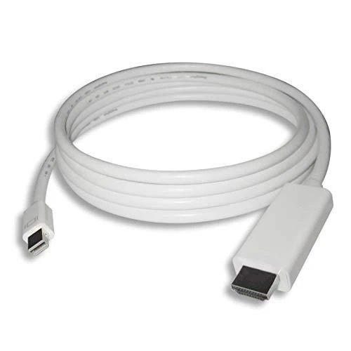 Baltas Mini DisplayPort į HDMI laidas