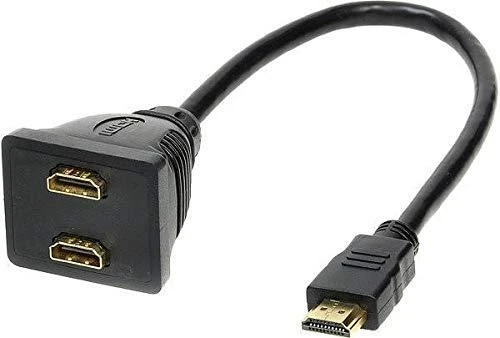 HDMI kabelis 1 į 2 skirstytuvas