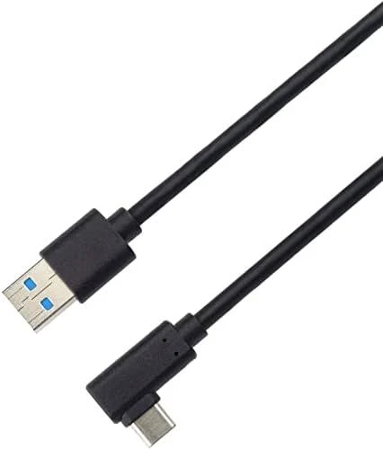 PREMIUMCORD USB kabelio tipas C/M sulenkta jungtis 90° - USB 3.0 A/M, 1m