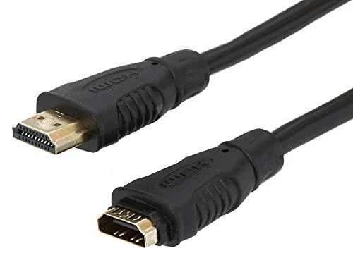 HDMI laidas su sustiprintais antgaliais
