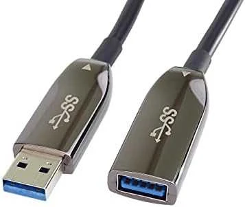 „PremiumCord“ prailginimo optinis kabelis AOC USB 3.0 A / kištukas - A / moteriškas, 30 m