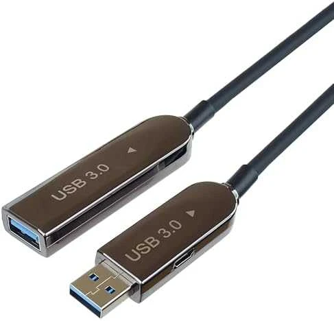 PREMIUMCORD kabelis USB3.0 + 2.0 prailginimo optinis AOC kabelis A/Male - A/Moteris 15m