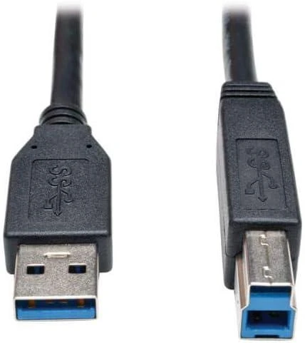 PremiumCord USB-A – USB-B USB laidas 5 m juodas (ku3ab5bk)