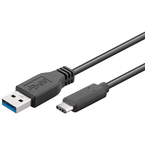 PremiumCord jungiamasis USB 3.0 laidas su USB-C - USB-A jungtimis juoda 2m