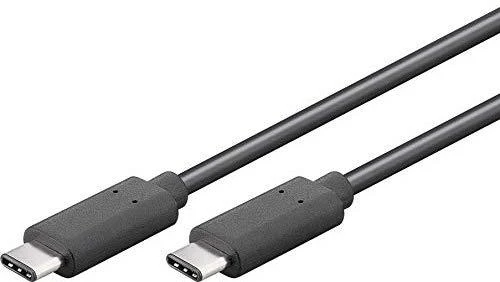Kabelis USB PremiumCord USB-C - 0.5 m Juodas (ku31cc05bk)