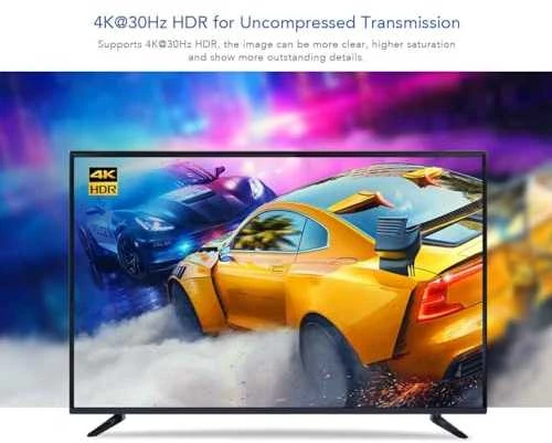 PremiumCord HDMI KVM ilgintuvas 4K ir FULL HD 1080p 70 m atstumu su USB perdavimu