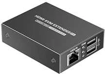 PremiumCord HDMI KVM ilgintuvas 4K ir FULL HD 1080p 70 m atstumu su USB perdavimu