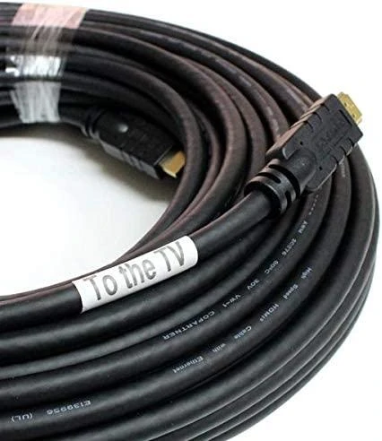 PremiumCord HDMI 15 m laidas su To the TV žyma