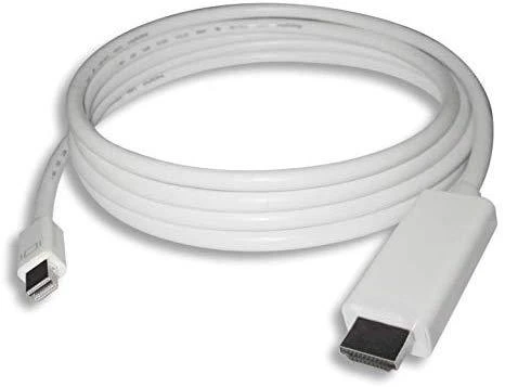Baltas Mini DisplayPort - HDMI 3m laidas