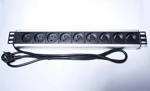 PremiumCord do 19'' rack 1.5U, 9x230V, 2m kabelis