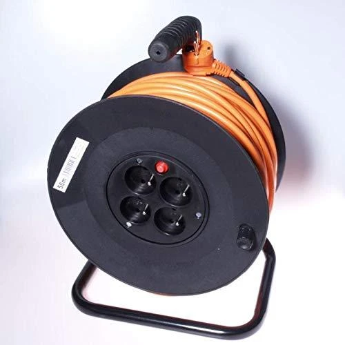 PremiumCord Prailginimo laidas 4x maitinimo lizdas 50m (ppb-01-50)