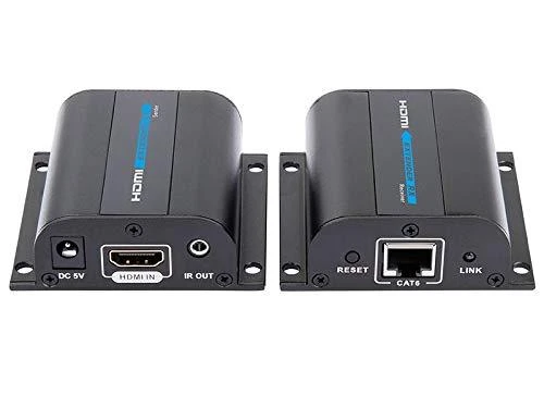 AV signalo perdavimo sistemos „PremiumCord“ HDMI ilgintuvas 60 m – Cat5e/Cat6 kabeliui