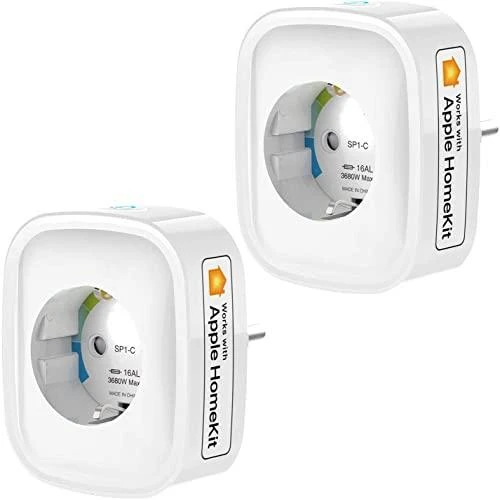 Gosund Nitebird "Gosund SP1-C" išmanusis lizdas "WiFi Apple Home Kit" (2 vnt.)