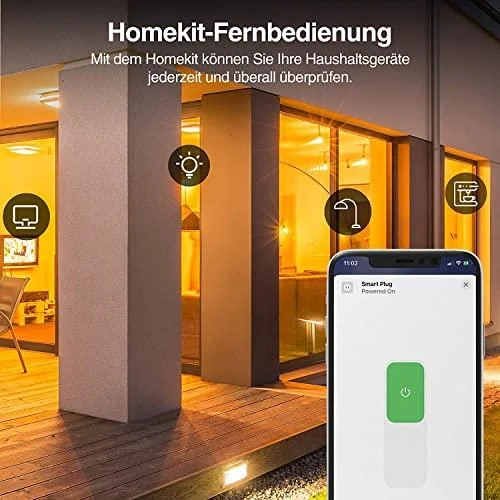 Gosund Nitebird "Gosund SP1-C" išmanusis lizdas "WiFi Apple Home Kit" (2 vnt.)