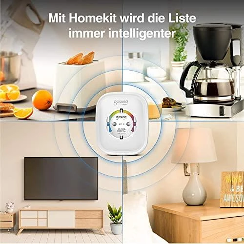 Gosund Nitebird "Gosund SP1-C" išmanusis lizdas "WiFi Apple Home Kit" (2 vnt.)