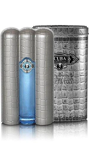 Cuba Prestige Platinum EDT tualetinis vanduo vyrams, 90 ml