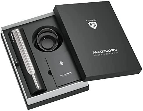 Prestigio Maggiore išmanusis vyno atidarytuvas, Juodos-pilkos spalvos