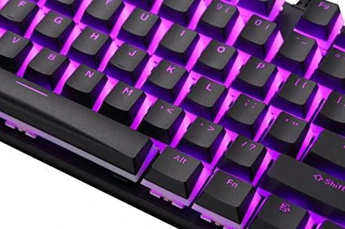PREYON Raudona Blitz Claw TKL laidinė mechaninė klaviatūra (US, Gateron Raudona)