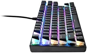 PREYON Raudona Blitz Claw TKL laidinė mechaninė klaviatūra (US, Gateron Raudona)