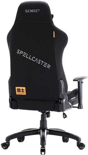 Žaidimų kėdė SENSE7 Spellcaster Senshi XL, Juoda (medžiaginė)