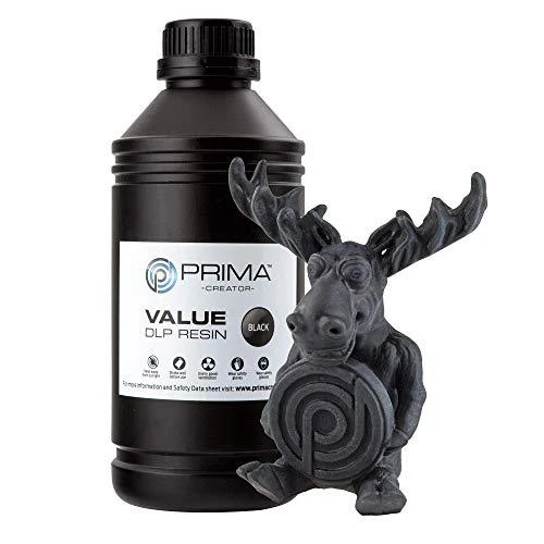 PrimaCreator Value UV/DLP derva - 500ml - Šviesiai pilka